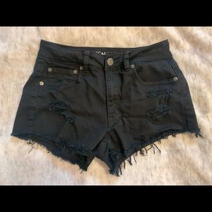 AE Denim Short Shorts